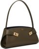 Ferragamo Ferragamo Khaki Hug East-West Shoulder Bag - 2