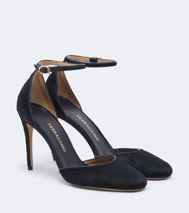 Ferragamo Ferragamo Maily calf hair pumps