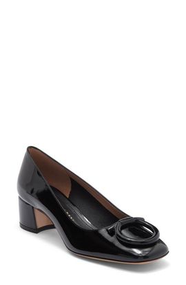 FERRAGAMO FERRAGAMO Mara Gancio Block Heel Pump