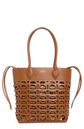 FERRAGAMO FERRAGAMO Medium Gancio Leather Tote