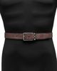 Ferragamo Ferragamo Men's Gancini Reversible Suede & Leather Belt - 3