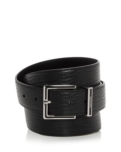 Ferragamo Ferragamo Men's Leather Belt
