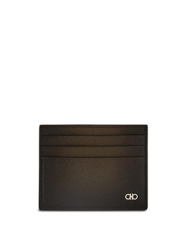 Ferragamo Ferragamo Men's Testa di Moro Micro Gancini Credit Card Holder