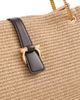 Ferragamo Ferragamo Mia Gancini Raffia Tote - 6