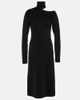 Ferragamo Ferragamo Mockneck jersey midi dress - 1