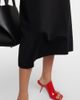 Ferragamo Ferragamo Mockneck jersey midi dress - 5
