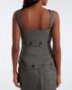 Ferragamo Ferragamo Paneled virgin wool top - 5