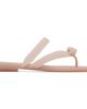 Ferragamo Ferragamo Pink Vara Bow Jelly Thong Sandals - 1