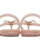 Ferragamo Ferragamo Pink Vara Bow Jelly Thong Sandals - 2