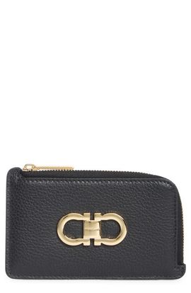 FERRAGAMO FERRAGAMO Portacarte Leather Card Holder