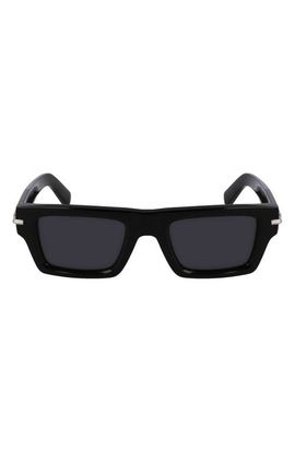 FERRAGAMO FERRAGAMO Prisma 50mm Rectangular Sunglasses
