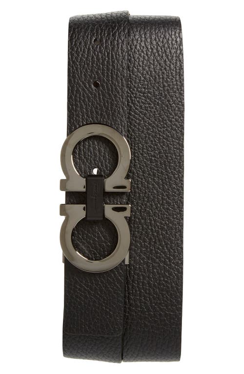 FERRAGAMO FERRAGAMO Reversible Double Gancio Belt