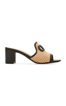 Ferragamo Ferragamo Rexy Raffia Pumps