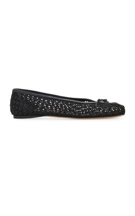 Ferragamo Ferragamo Sammy Lace Ballet Flats