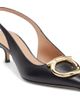 FERRAGAMO FERRAGAMO Sara Kitten Heel Slingback Pump - 1