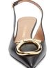 FERRAGAMO FERRAGAMO Sara Kitten Heel Slingback Pump - 4