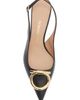 FERRAGAMO FERRAGAMO Sara Kitten Heel Slingback Pump - 5