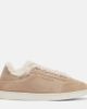 Ferragamo Ferragamo Shearling-lined suede sneakers - 4