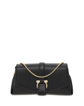Ferragamo Ferragamo Small Leather Crossbody Bag