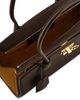 Ferragamo Ferragamo Studio Soft East West Leather & Suede Top Handle Bag - 3