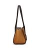 Ferragamo Ferragamo Studio Soft East West Leather & Suede Top Handle Bag - 4