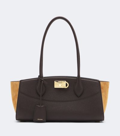 Ferragamo Ferragamo Studio Soft E/W leather shoulder bag