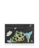 Ferragamo Ferragamo Sunrise Gancini Leather Card Case - 1
