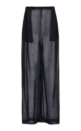 Ferragamo Ferragamo Tailored WideLeg Trousers Navy M