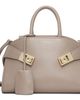Ferragamo Ferragamo Taupe XS Hug Hand Bag - 1