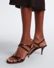Ferragamo Ferragamo Tiane croc-effect embellished leather sandals - 2