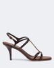 Ferragamo Ferragamo Tiane croc-effect embellished leather sandals - 5