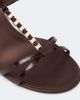 Ferragamo Ferragamo Tiane croc-effect embellished leather sandals - 6