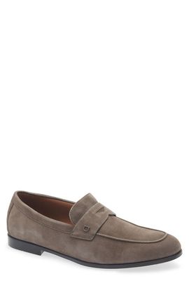 FERRAGAMO FERRAGAMO Tiberio Suede Penny Loafer