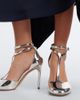 Ferragamo Ferragamo Tildea metallic leather slingback pumps - 2