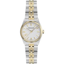 FERRAGAMO FERRAGAMO Vega New Two-Tone Bracelet Watch, 28mm
