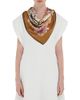 Ferragamo Ferragamo Wild Cat Silk Scarf - 1