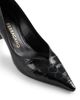 Ferragamo Ferragamo Women's Desi Croc-Embossed Pointed Pumps - 5