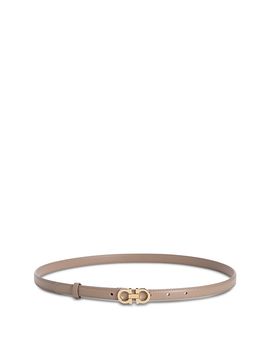 Ferragamo Ferragamo Women's Double Gancini Leather Belt