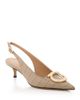 Ferragamo Ferragamo Women's Sara Maxi Gancini Slingback Pumps - 1