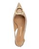 Ferragamo Ferragamo Women's Sara Maxi Gancini Slingback Pumps - 3