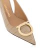 Ferragamo Ferragamo Women's Sara Maxi Gancini Slingback Pumps - 5