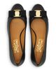 Ferragamo Ferragamo Women's Vara Soft Bow Detail Blue Block Heel Pumps - 4