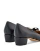 Ferragamo Ferragamo Women's Vara Soft Bow Detail Blue Block Heel Pumps - 6