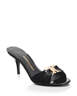 Ferragamo Ferragamo Women's Witty 70 Gancini Slide Sandals