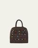 Ferragamo Hug Beaded Raffia Top-Handle Bag - 2