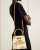 FERRAGAMO Leather-trimmed printed canvas shoulder bag - 2