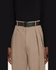Ferragamo Men's Reversible Double Adjustable Hammered Leather Belt - 2