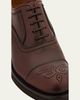 Ferragamo Men's Sebastiano Brogue Calf Leather Oxfords - 4