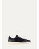FERRAGAMO Men's Sergio Leather Gancio Low-Top Sneakers - 1