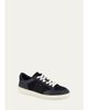 FERRAGAMO Men's Sergio Leather Gancio Low-Top Sneakers - 2